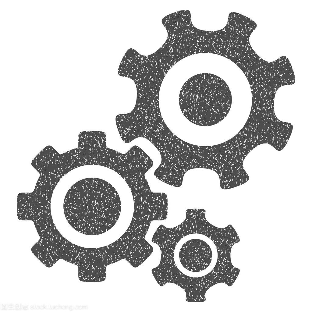 齒輪機(jī)制肌理質(zhì)感圖標(biāo) 鏈輪的藝術(shù)與技術(shù)融合